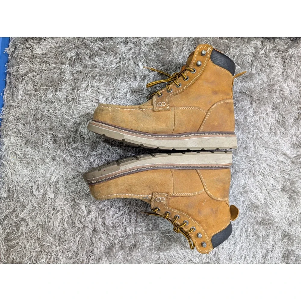 Ridgecut Toughwear Men's YMF-2203 Waterproof‎ Steel Toe Work Boots 10.5W Tan